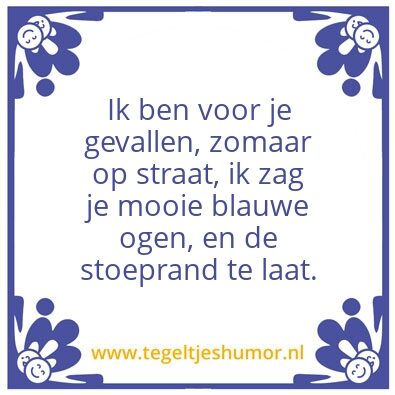 Tegeltje: goed kijken