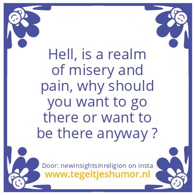Tegeltje: The reality is :