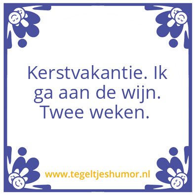 Tegeltje: Kerst