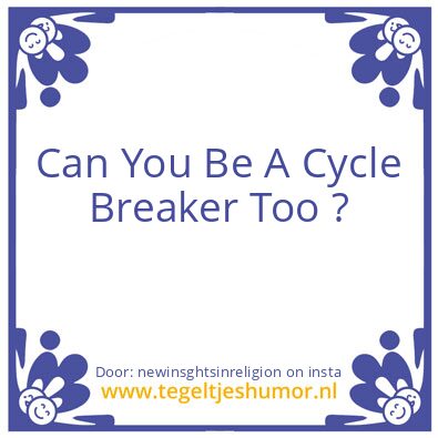 Tegeltje: Cycle Breaker