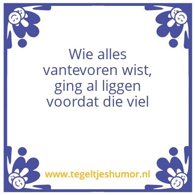 Tegeltje: Wijsheid