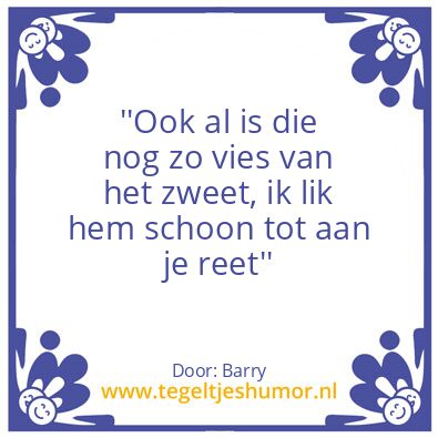 Tegeltje: Voor mijn vrouw