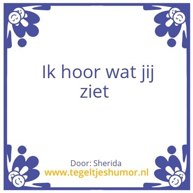 Tegeltje: Onjuist