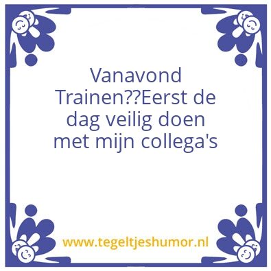 Tegeltje: Samen bewust veilig