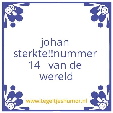 Tegeltje: jeroen
