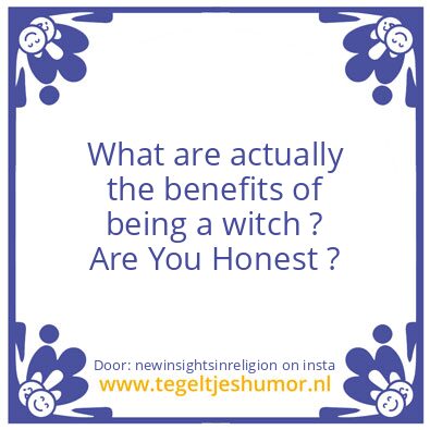 Tegeltje: benefits ?