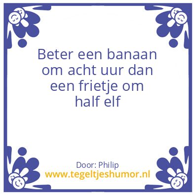 Tegeltje: Rave wijsheden