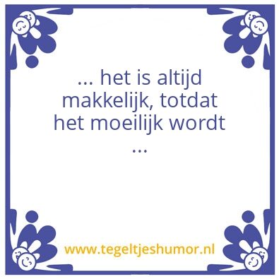 Tegeltje: Tegeltje