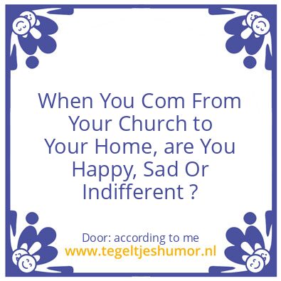 Tegeltje: Negative Forces in Your Life ?