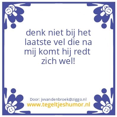 Tegeltje: de zon