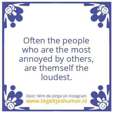 Tegeltje: Often