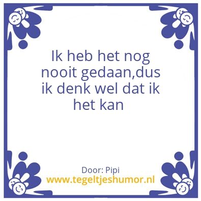 Tegeltje: Pipi