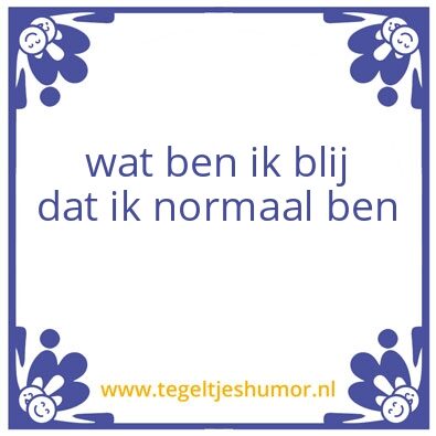 Tegeltje: bert den boer