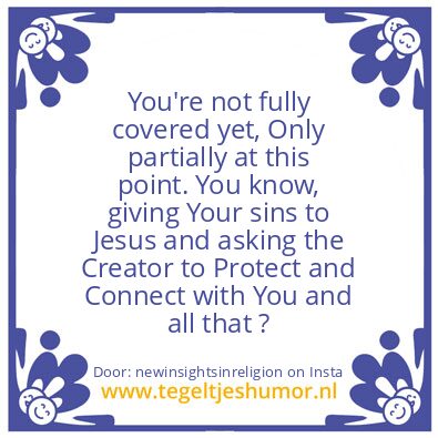 Tegeltje: This Is Your Calling Too.