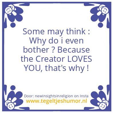 Tegeltje: Living Out Of Ego Is Easy