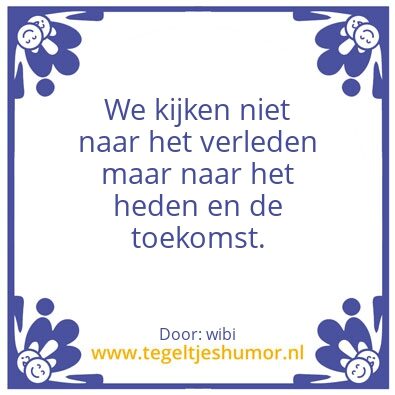 Tegeltje: zooi