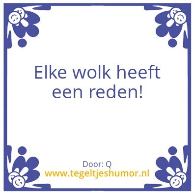 Tegeltje: Q