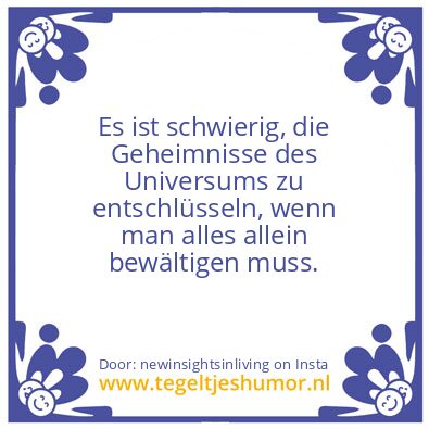 Tegeltje: “Our Path”