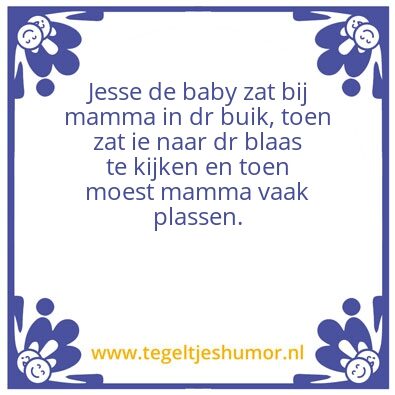 Tegeltje: Quote Jesse