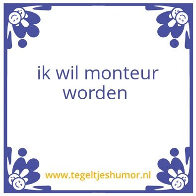 Tegeltje: Door: Lucas