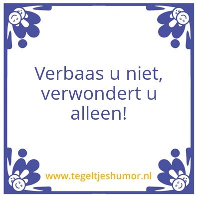 Tegeltje: Feike