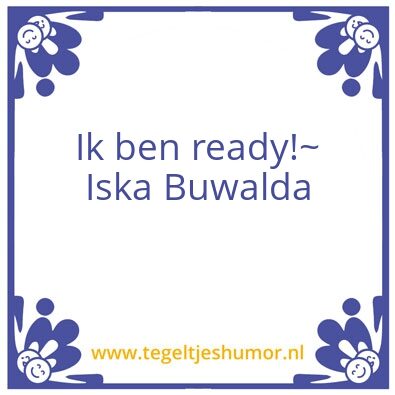 Tegeltje: SEKS