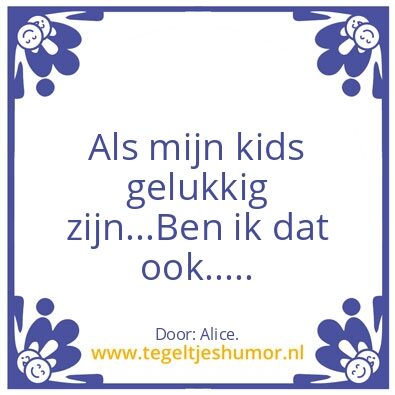 Tegeltje: spreuk