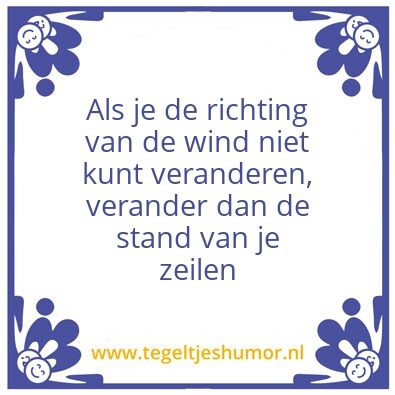 Tegeltje: wijsheid