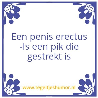 Tegeltje: Pensi