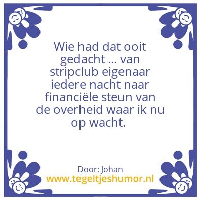 Tegeltje: Corona
