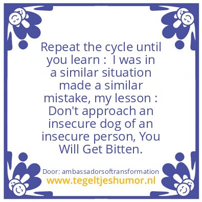 Tegeltje: Repeating Cycles