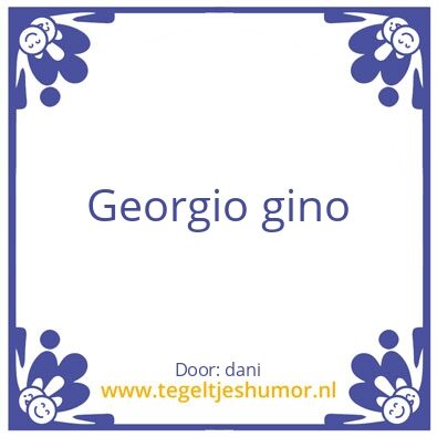 Tegeltje: djego