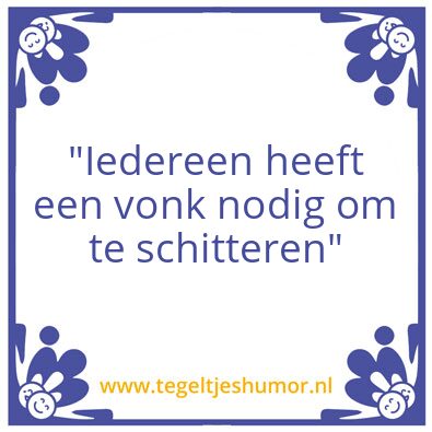 Tegeltje: Vwc