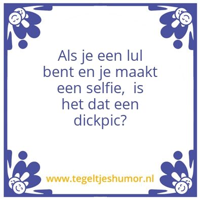 Tegeltje: vraagje van mijn dochter