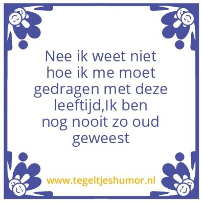 Tegeltje: 50!