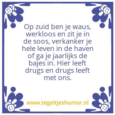 Tegeltje: JHK