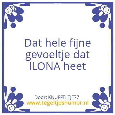 Tegeltje: Mijn dingetjr