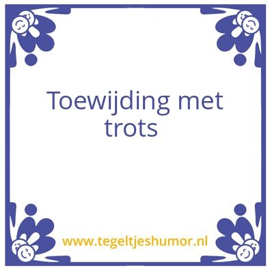 Tegeltje: Cluster Acute Zorg Lentis