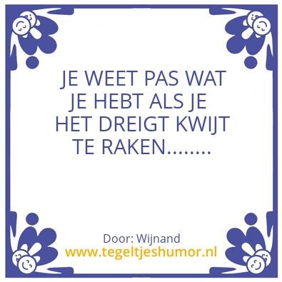 Tegeltje: DUS