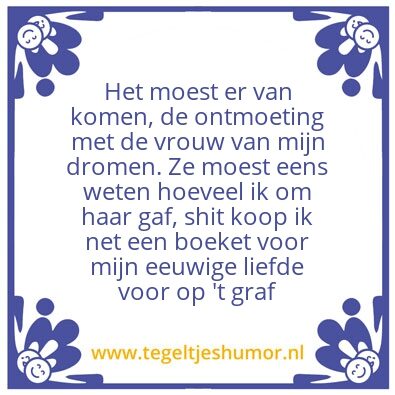 Tegeltje: Hans de Gans