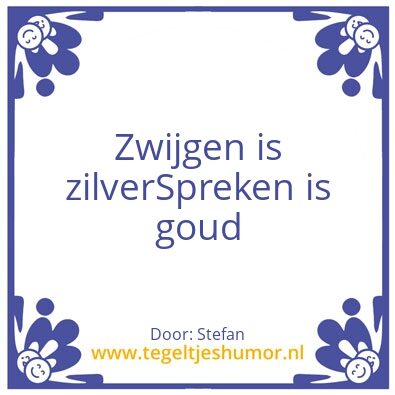 Tegeltje: Super kuper