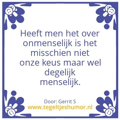 Tegeltje: Ik ben Gerrit