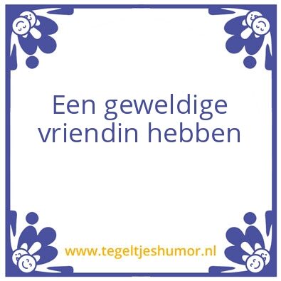 Tegeltje: Geluk is: