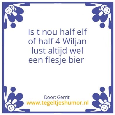 Tegeltje: Gerrit