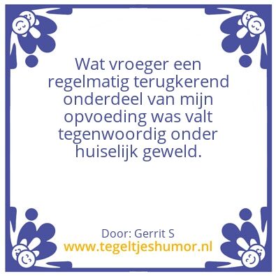 Tegeltje: Ik ben Gerrit