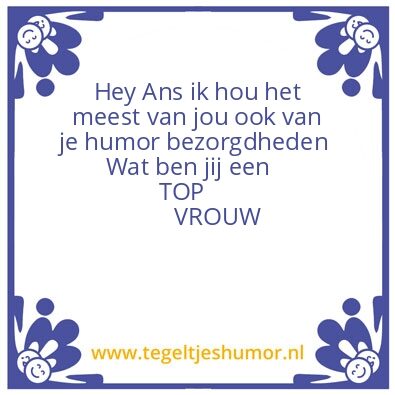 Tegeltje: Jaap