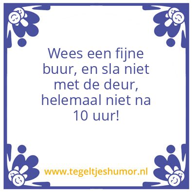 Tegeltje: Deur