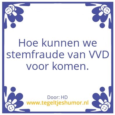 Tegeltje: Kabinet