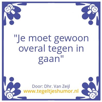 Tegeltje: .
