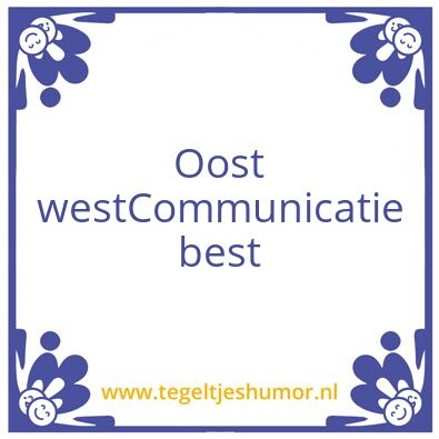 Tegeltje: VNGR